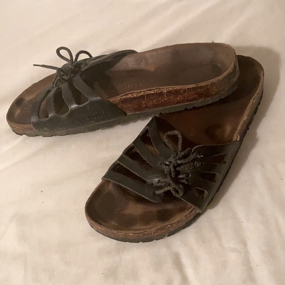Black Rare Strap-Tie Birkenstock